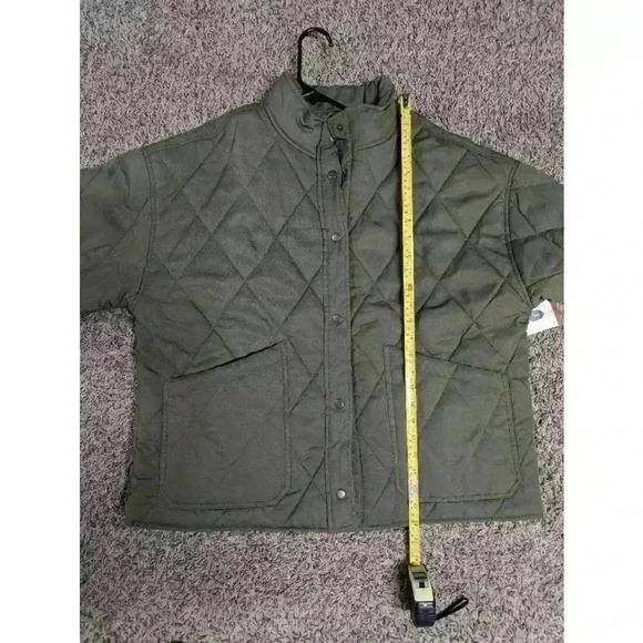Social Standard by Sanctuary Green Quilted Jacket XL - Picture 11 of 11